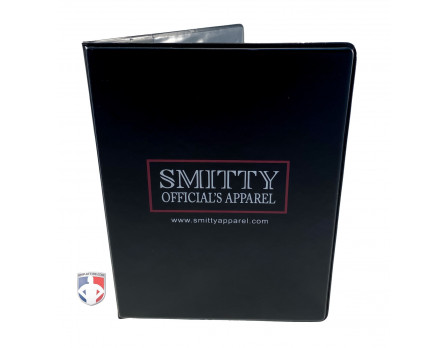 Oversized "Book" Style 6” Umpire Lineup Card Holder / Game Card Referee Wallet