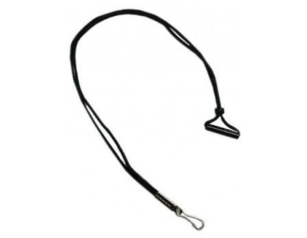 ACS-602PT Black Breakaway Lanyard w//Precision Timing System Referee Officials Choice Smitty