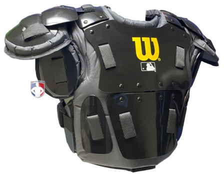 Wilson MLB West Vest Pro Gold 2 Memory Foam Chest Protector