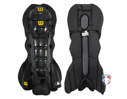 Wilson MLB West Vest Pro Gold 2 Umpire Shin Guards