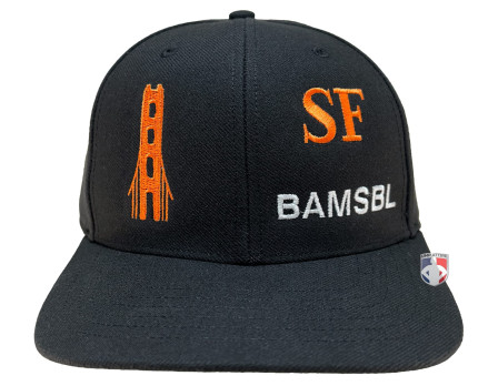 Bay Area Men's Senior Baseball League (BAMSBL) Umpire Cap