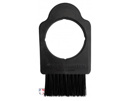 Hole-e Baseball Umpire Brush BB2001 3-in-1 Baseball Umpire Plate Brush Tool with Scraper