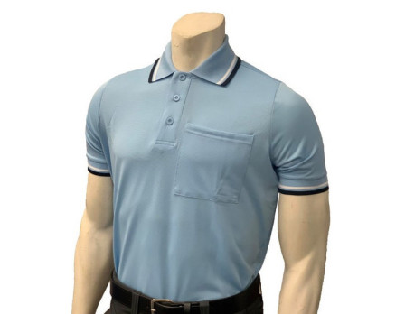 Smitty Short Sleeve Body Flex Umpire Shirt - Powder Blue
