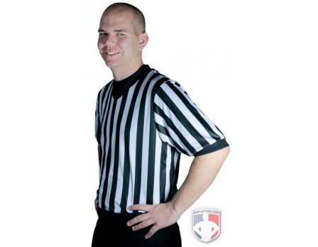 Smitty Performance Mesh V-Neck Referee Shirt with Side Panels