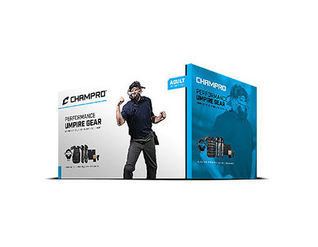 CHAMPRO Varsity Umpire Kit BLACK Baseball/Softball Umpire Gear Box Set L  CBSUVK for Sale in Simi Valley, CA - OfferUp