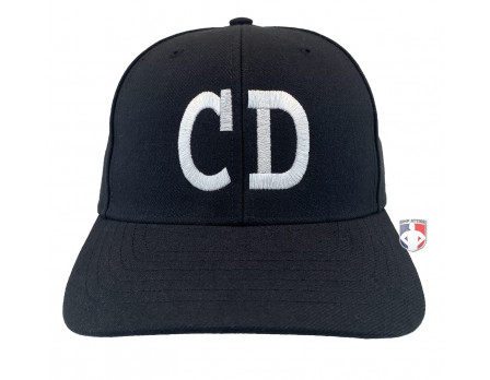 Capital District Baseball Umpires Association (CD) Umpire Cap Black