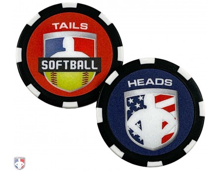 CHIP-SB Softball Umpire Flip Coin Default