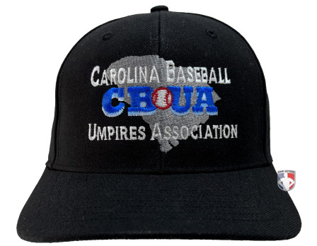 Carolina Baseball Umpires Association (CBUA) Umpire Cap Front