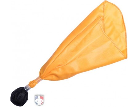 Premium Ball Center Referee Penalty Flag - Black Ball