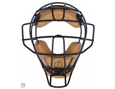 F3-DEF-BK/TN Force3 Defender Umpire Mask with Tan