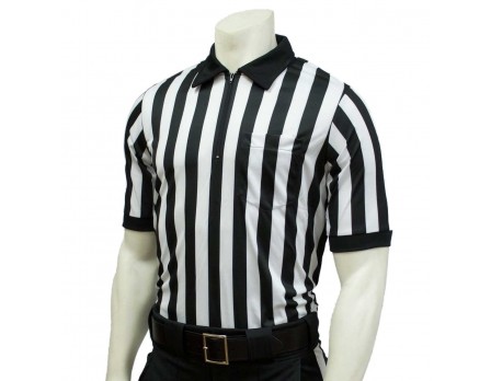 USA100-FLEX-NF Smitty 1" Stripe Body Flex Short Sleeve Referee Shirt