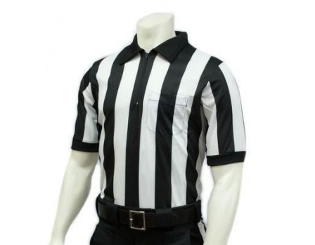 Smitty 2" Stripe "Elite" Short Sleeve Football Referee Shirt