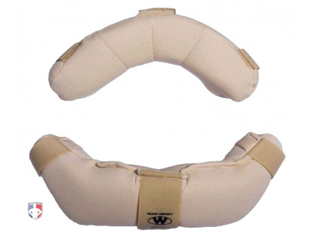 Team Wendy Umpire Mask Replacement Pads - Tan