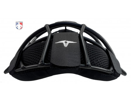 All-Star Matte Black System 7 Steel Umpire Mask with UltraCool