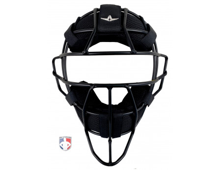 All-Star Matte Black System 7 Steel Umpire Mask with UltraCool