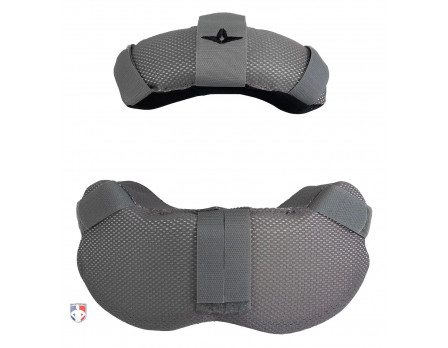 All-Star FM4000MAG Umpire Mask Replacement Pads - Grey