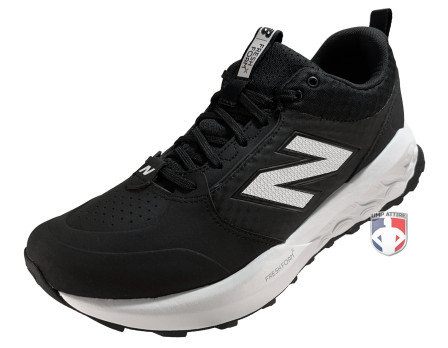 New Balance V4 Black & White Low-Cut Umpire Base Shoes