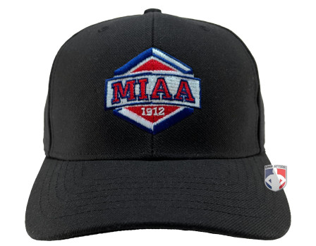 Mid-America Intercollegiate Athletics Association (MIAA) Baseball Umpire Cap - Black