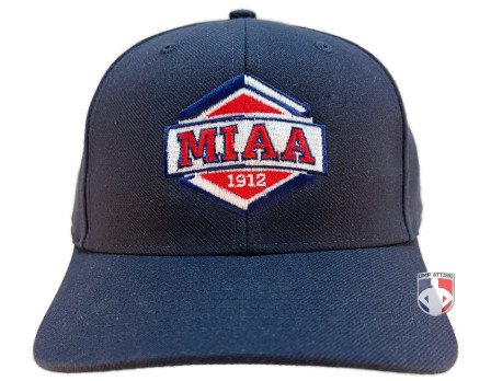 Mid-America Intercollegiate Athletics Association (MIAA) Softball Umpire Cap - Navy Front