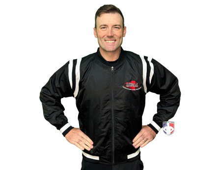 Mississippi (MHSAA) Basketball Referee Jacket - Black and White