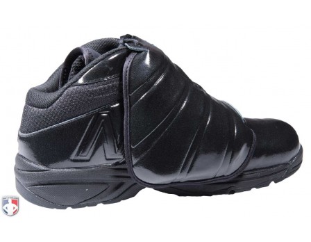 Black Mid-Cut Umpire Plate Shoes 