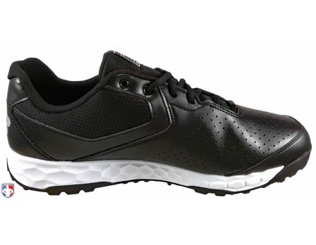 New Balance V3 Black & White Low-Cut Umpire Base Shoes | Ump Attire