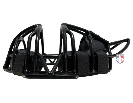 Mizuno Samurai Steel Umpire Mask with Black | Ump Attire