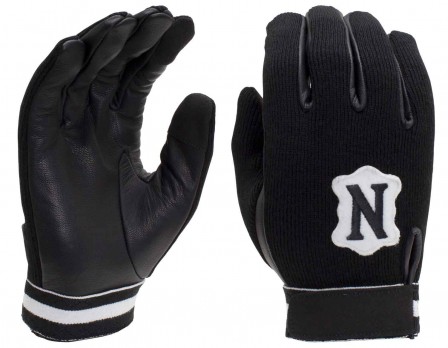 NEU-LEATHER-BK Neumann Leather Palm Officials Gloves - Black Default