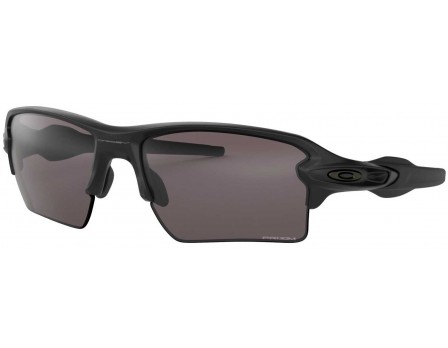 O9-188-73 Oakley Flak 2.0 PRIZM Sunglasses - Matte Black / Black Iridium Front Angled View