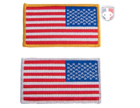 US Flag Patch - Reverse