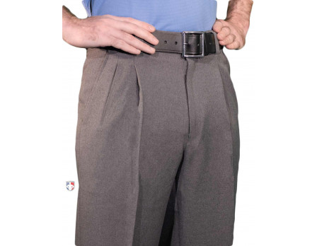 Smitty Heather Grey Umpire Base Pants with Expander Waistband