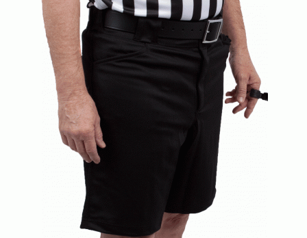 S170 Smitty ComfortTech Black Umpire / Referee Shorts