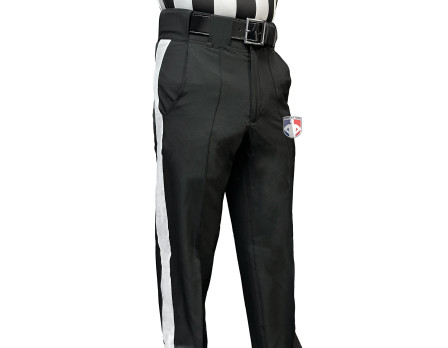 Smitty Foul Weather Athletic Fit Black Football Referee Pants