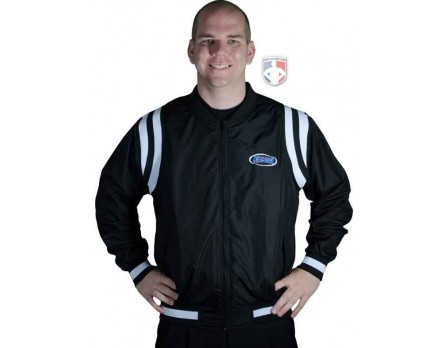 KHSAA Basketball Referee Jacket-Blk/Wht Shoulder Insets