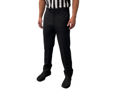 Smitty Modern Tapered Fit Flat Front Basketball Referee Pants