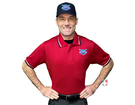 Old Dominion Softball Umpires Association (ODSUA) Short Sleeve Umpire Shirt - Red