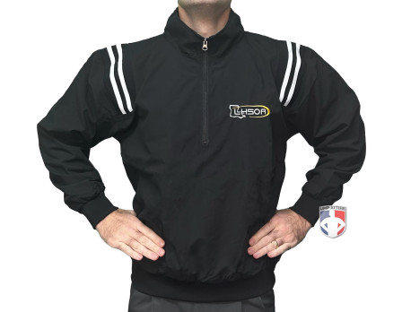 Louisiana (LHSOA) Umpire Jacket - Black and White