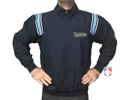 Louisiana (LHSOA) Umpire Jacket - Navy and Powder Blue