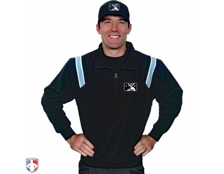 Download MiLB Smitty Traditional Half-Zip Umpire Jacket - Black ...