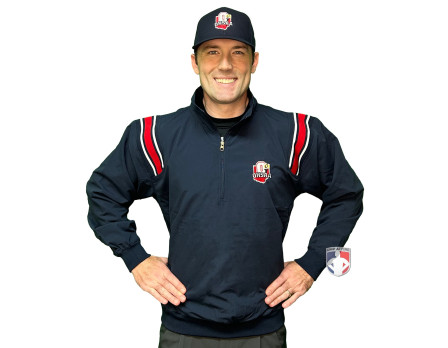 Ohio (OHSAA) Umpire Jacket - Navy and Red