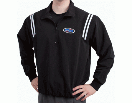 KHSAA Embroidered Umpire Jacket - Black and White