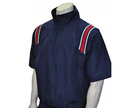 Smitty Major League Style Fleece Lined Umpire Jacket - Navy and Polo Blue