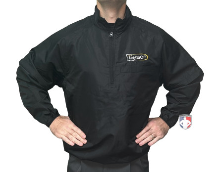 Louisiana (LHSOA) Convertible Umpire Jacket - Black