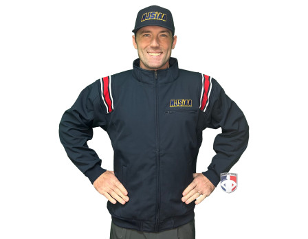 New Jersey (NJSIAA) Umpire Thermal Jacket - Navy and Red