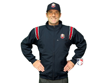 Ohio (OHSAA) Umpire Thermal Jacket - Navy and Red