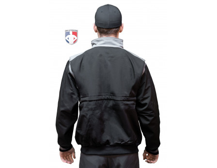 Baseball Umpire FullZip Major League Style Jacket