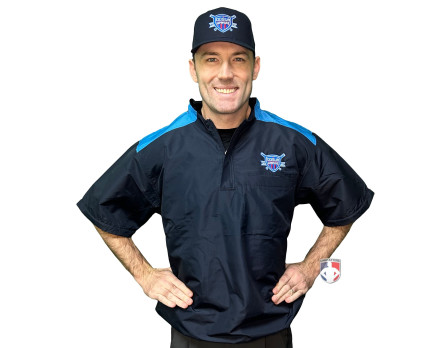 Cliff Keen F26M Umpire Jacket - Navy Blue/Red/White, Baseball & Softball Official
