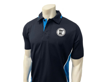Minnesota (MSHSL) Short Sleeve Body Flex Men's Softball Umpire Shirt - Midnight Navy