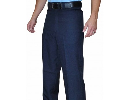 Smitty Navy Flat Front Volleyball Referee / Umpire Pants with Western-Cut Pockets