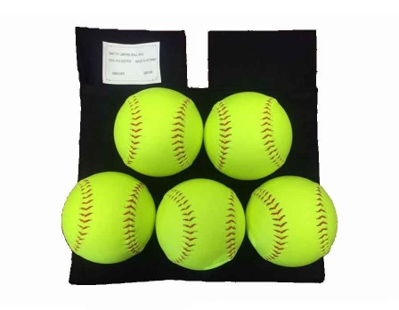 3 Pieces Umpire Gear Set Include 2 Pieces Umpire Brush Baseball Home Plate  Brush Baseball Umpire Gear Umpire Ball Bag for Baseball Softball Referee  Equipment, Black